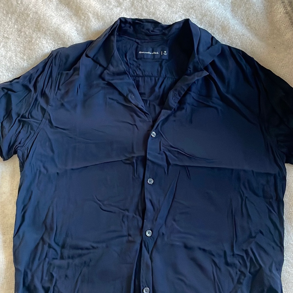 Abercrombie short sleeve button up